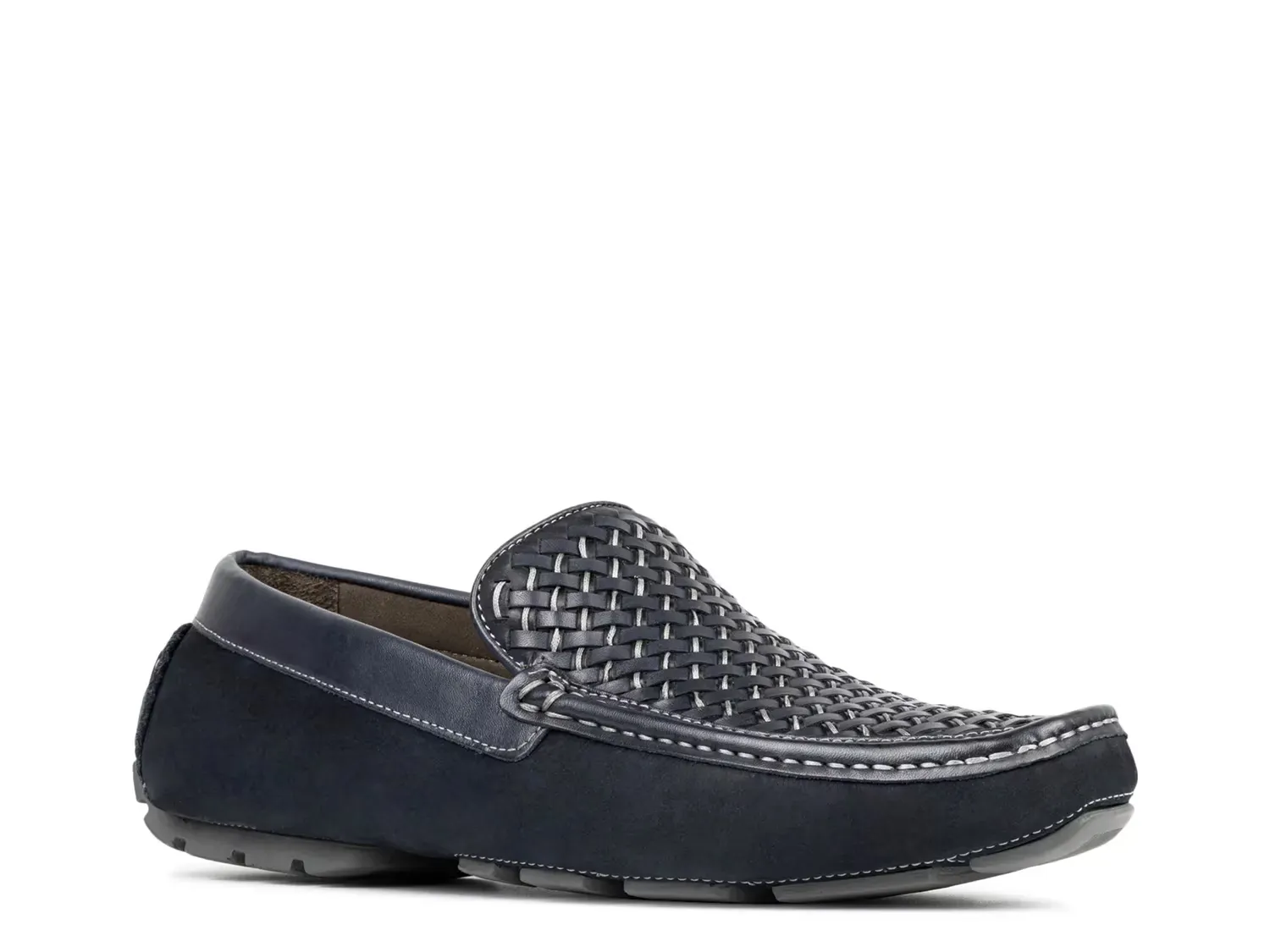 Лоферы Damiano Donald J. Pliner, Navy Nubuck Leather 
Лоферы Damiano Donald J. Pliner, Navy Nubuck Leather