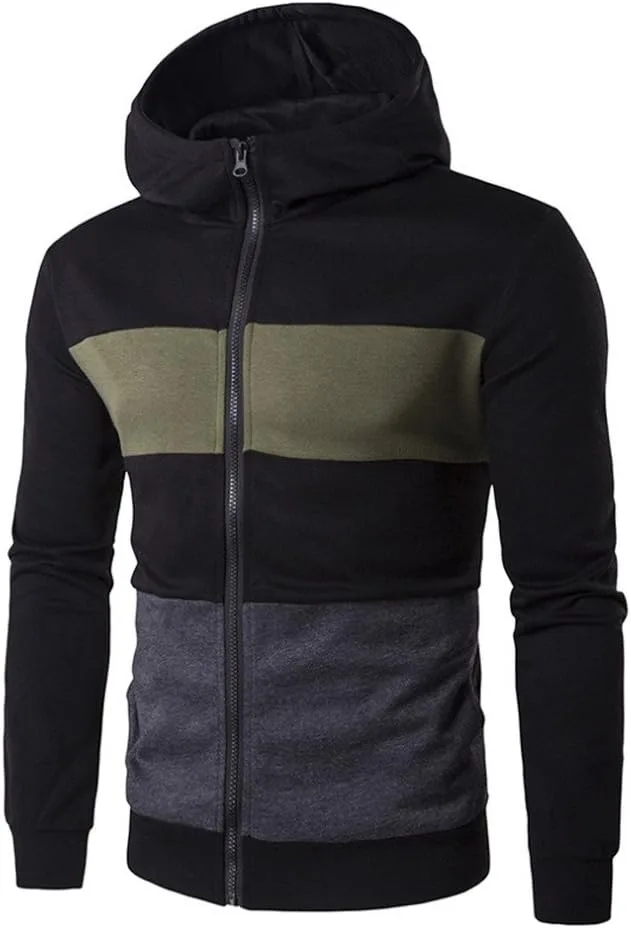 Мужская худи Slim Fit с длинным рукавом на молнии Legou
Мужская худи Slim Fit с длинным рукавом на молнии Legou