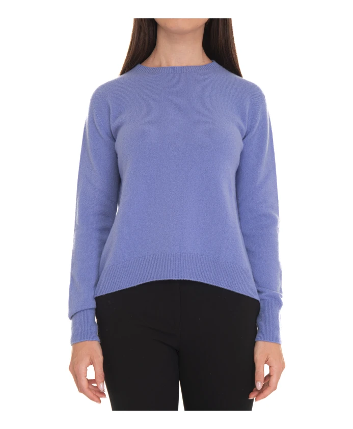 Кашемировый пуловер-клеш с ребристой вязкой Vanisã, фиолетовый
Кашемировый пуловер-клеш с ребристой вязкой Vanisã, фиолетовый