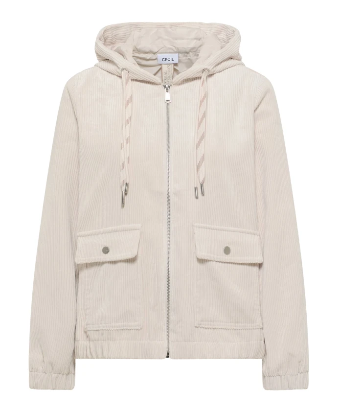 Вельветовая куртка с капюшоном Cecil, бежевый
Вельветовая куртка с капюшоном Cecil, бежевый