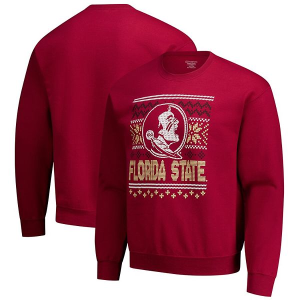 Мужской флисовый свитшот garnet florida state seminoles holiday Image One
Мужской флисовый свитшот garnet florida state seminoles holiday Image One