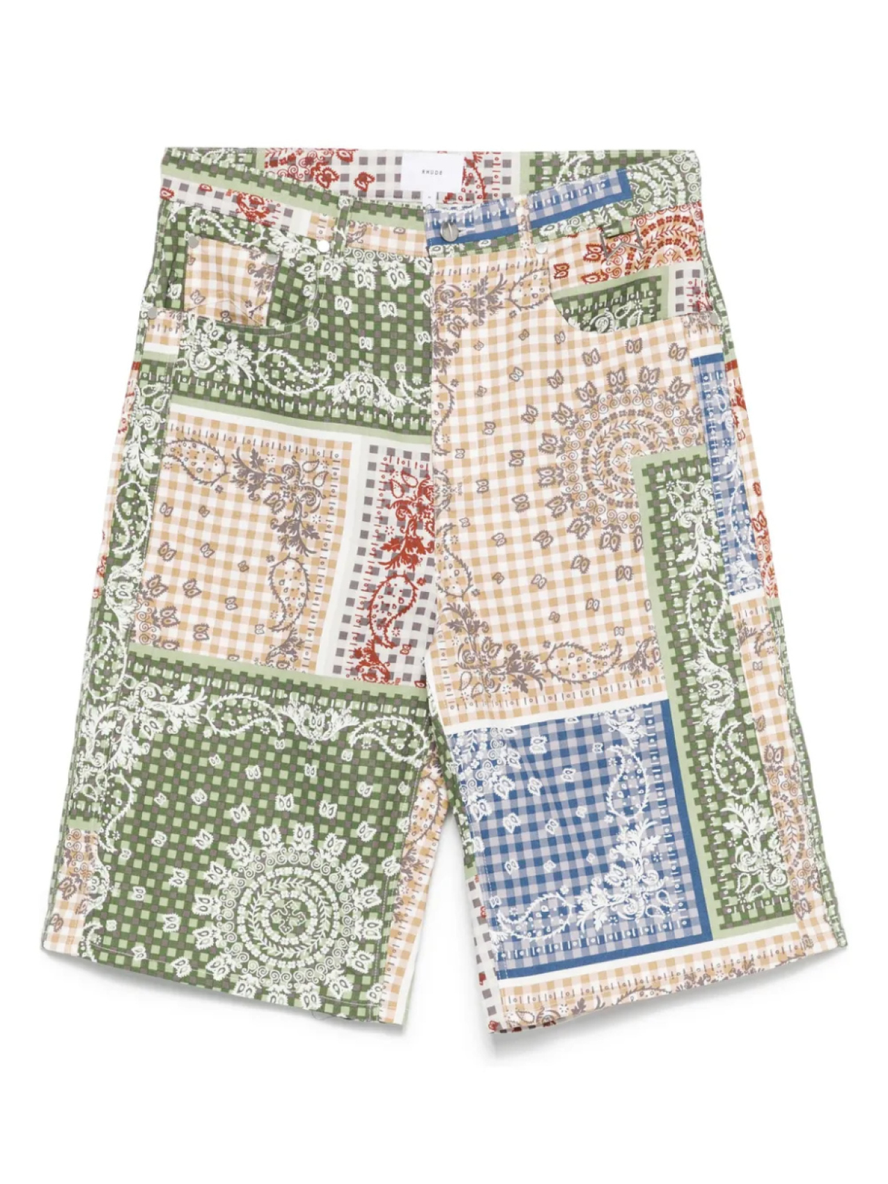 Шорты-бандана тракседо RHUDE, зеленый
Шорты-бандана тракседо RHUDE, зеленый