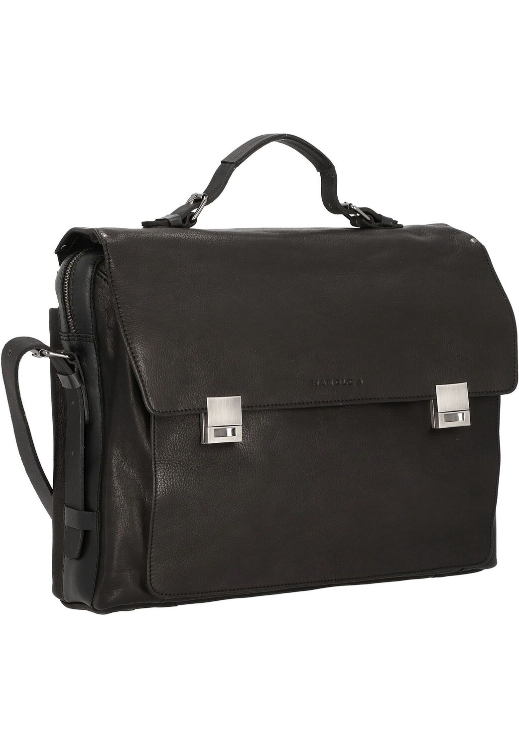 Кожаный портфель Ivy 41 см с отделением для ноутбука HAROLD'S, черный
Кожаный портфель Ivy 41 см с отделением для ноутбука HAROLD'S, черный