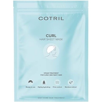 Тканевая маска Cotril Curl Hair 35 мл для вьющихся и волнистых волос
Тканевая маска Cotril Curl Hair 35 мл для вьющихся и волнистых волос