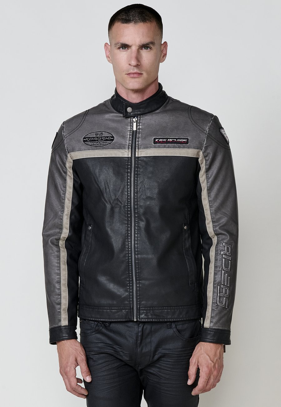Куртка Koroshi Faux leather jacket, Oliva Olive/Olive
Куртка Koroshi Faux leather jacket, Oliva Olive/Olive
