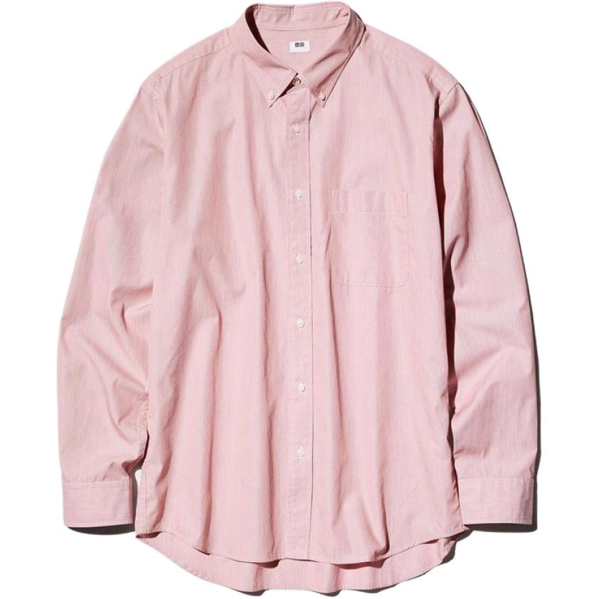 UNIQLO Рубашка унисекс розово-красная
UNIQLO Рубашка унисекс розово-красная