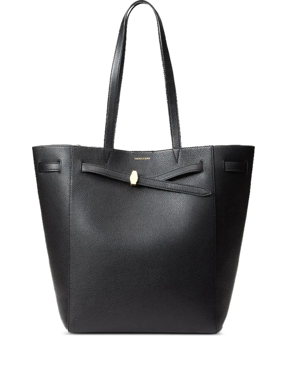 Кожаная сумка-тоут Veronica Beard, черный
Кожаная сумка-тоут Veronica Beard, черный