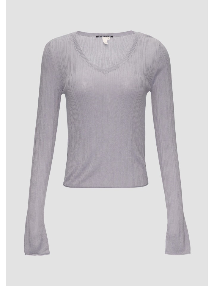 Вязаный свитер в цвете 9203_серый QS
Вязаный свитер в цвете 9203_серый QS