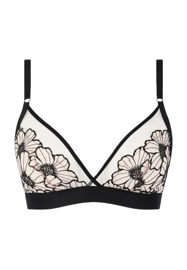 Вышивка на треугольном бюстгальтере Chantelle, мультиколор
Вышивка на треугольном бюстгальтере Chantelle, мультиколор