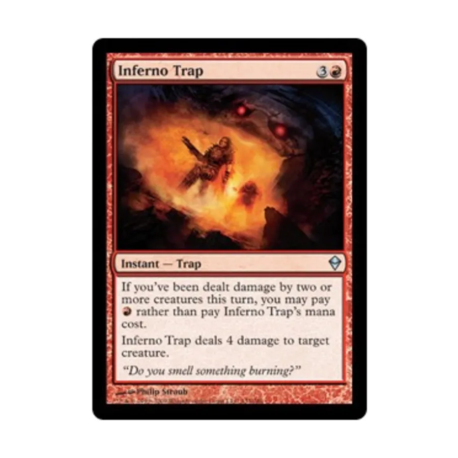 CCG Адская ловушка (U), MTG - Zendikar
CCG Адская ловушка (U), MTG - Zendikar