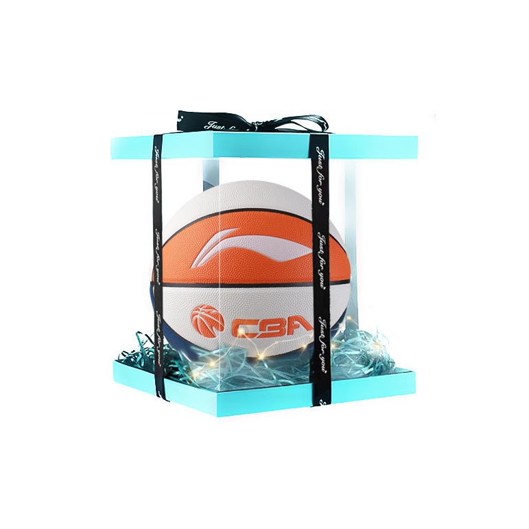 LINING Баскетбольный мяч PU белый оранжевый синий размер 7 тренировочный unisex
LINING Баскетбольный мяч PU белый оранжевый синий размер 7 тренировочный unisex