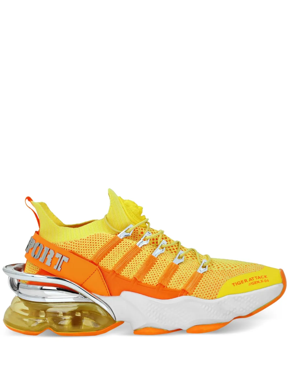 Кроссовки Tiger Attack Gen X 04 Plein Sport, желтый
Кроссовки Tiger Attack Gen X 04 Plein Sport, желтый