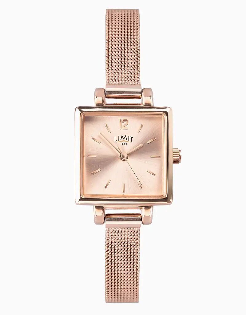 Часы Limit 22 мм квадратной формы из розового золота
Часы Limit 22 мм квадратной формы из розового золота