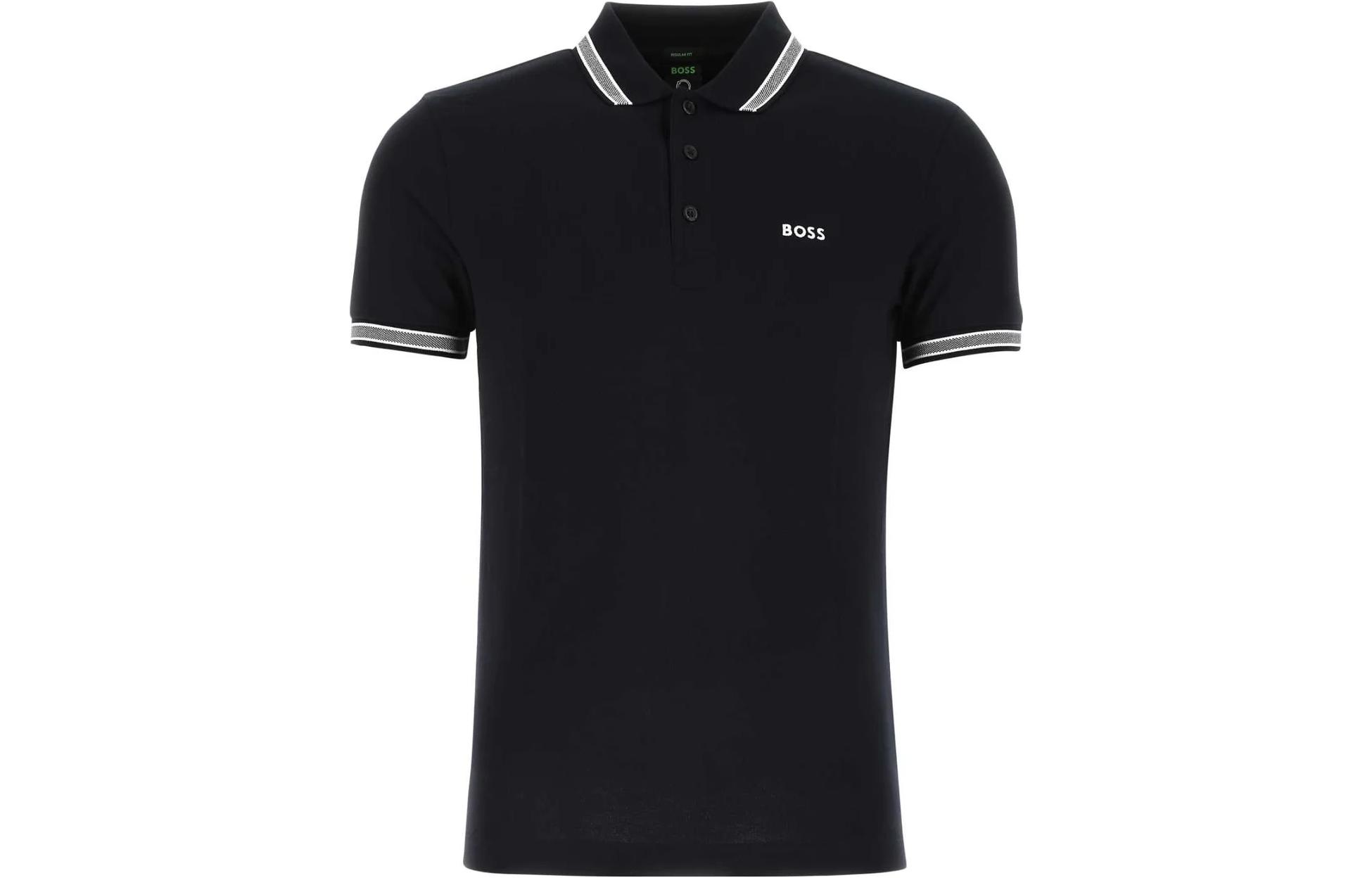 Футболка поло с коротким рукавом и вышитым логотипом бренда HUGO BOSS, морской синий
Футболка поло с коротким рукавом и вышитым логотипом бренда HUGO BOSS, морской синий