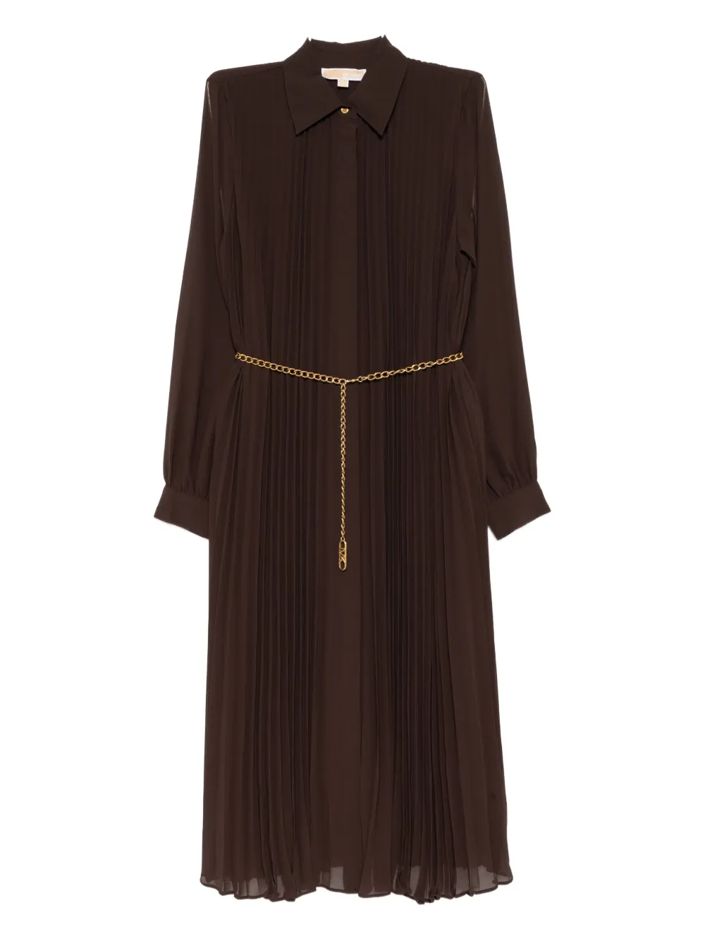 Платье из жатой (жоржета) ткани MICHAEL KORS, коричневый
Платье из жатой (жоржета) ткани MICHAEL KORS, коричневый