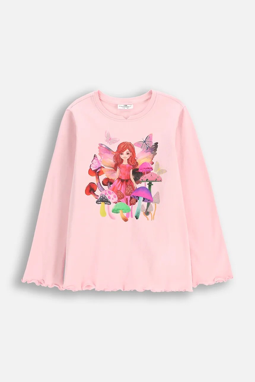 Детский лонгслив Coccodrillo, розовый
Детский лонгслив Coccodrillo, розовый