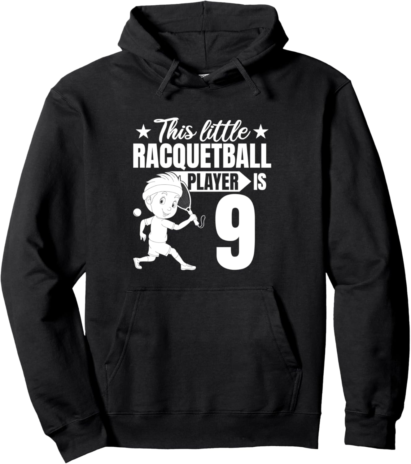 Худи для игрока в ракетбол на 9-й день рождения 9Th Birthday Party Racquetball Player, черный
Худи для игрока в ракетбол на 9-й день рождения 9Th Birthday Party Racquetball Player, черный