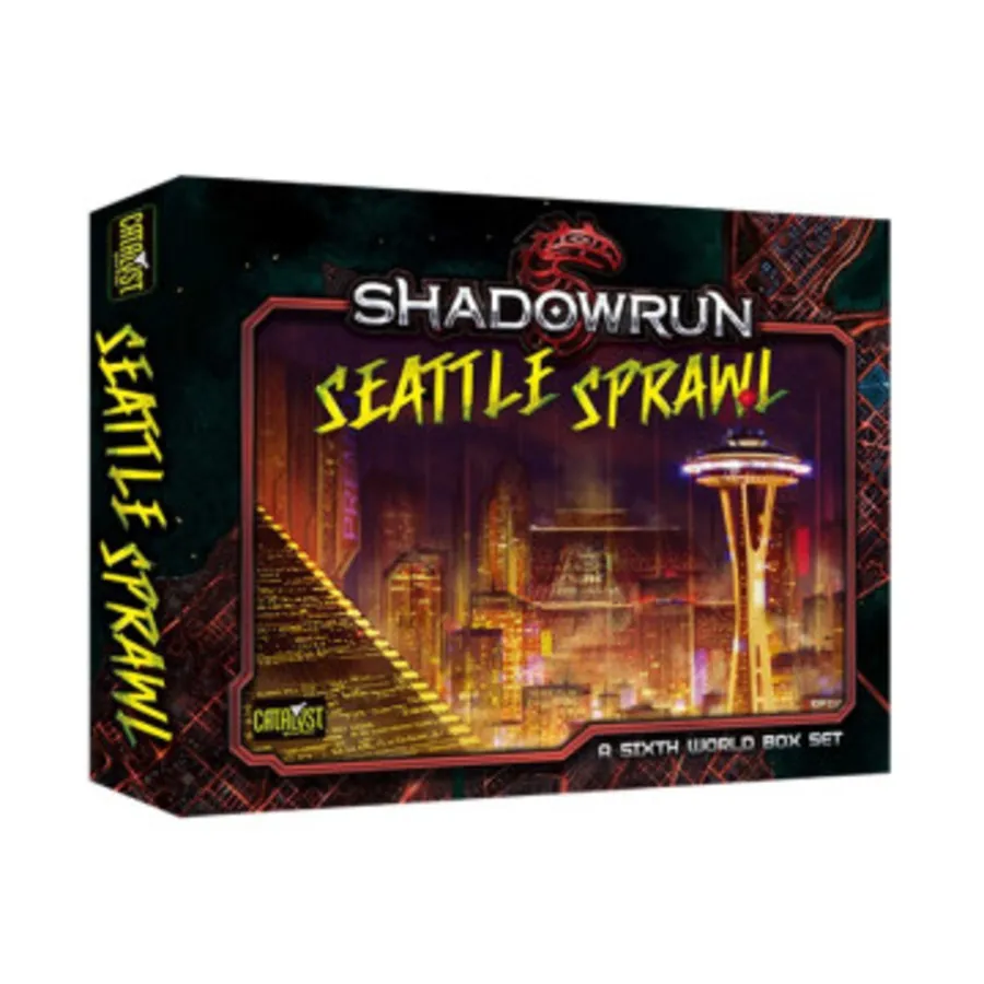Бокс-сет Seattle Sprawl, Shadowrun (5th Edition)
Бокс-сет Seattle Sprawl, Shadowrun (5th Edition)