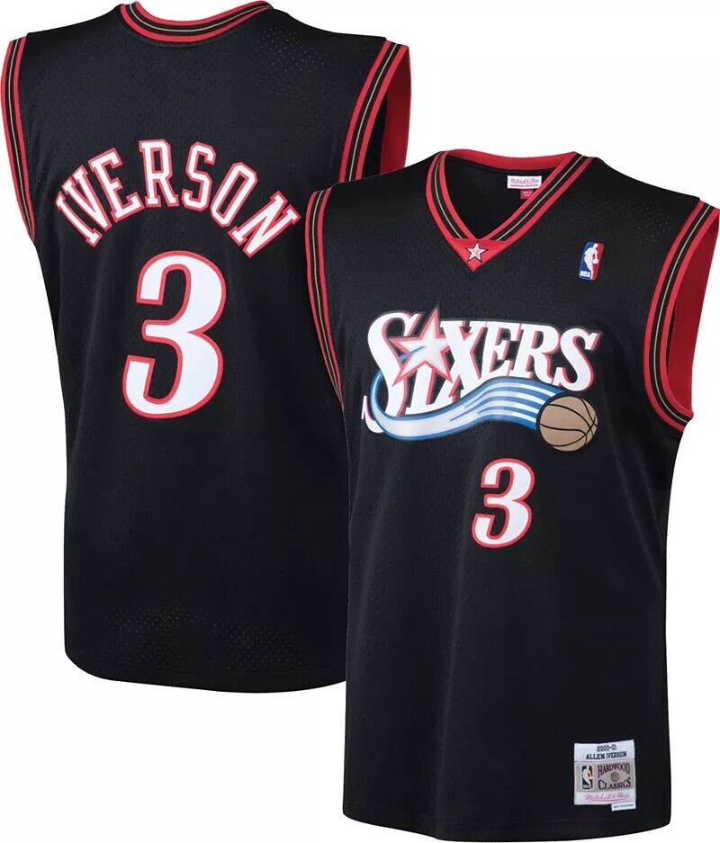 Мужская майка Mitchell & Ness Philadelphia 76ers Allen Iverson #3 Swingman
Мужская майка Mitchell & Ness Philadelphia 76ers Allen Iverson #3 Swingman