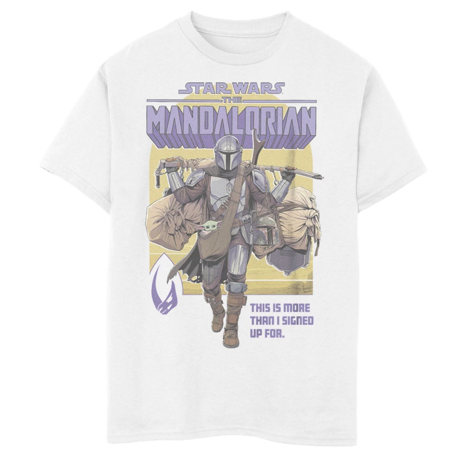 Футболка с портретным рисунком в стиле комиксов для мальчиков 8–20 лет «Звездные войны: мандалорцы» Star Wars, белый
Футболка с портретным рисунком в стиле комиксов для мальчиков 8–20 лет «Звездные войны: мандалорцы» Star Wars, белый