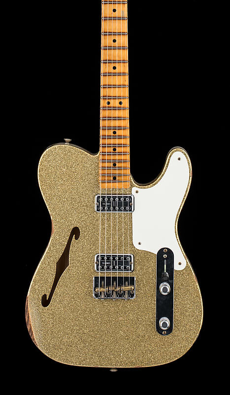 Электрогитара Fender Custom Shop Limited Edition Caballo Tono Ligero Relic - Aged Gold Sparkle #68175
Электрогитара Fender Custom Shop Limited Edition Caballo Tono Ligero Relic - Aged Gold Sparkle #68175