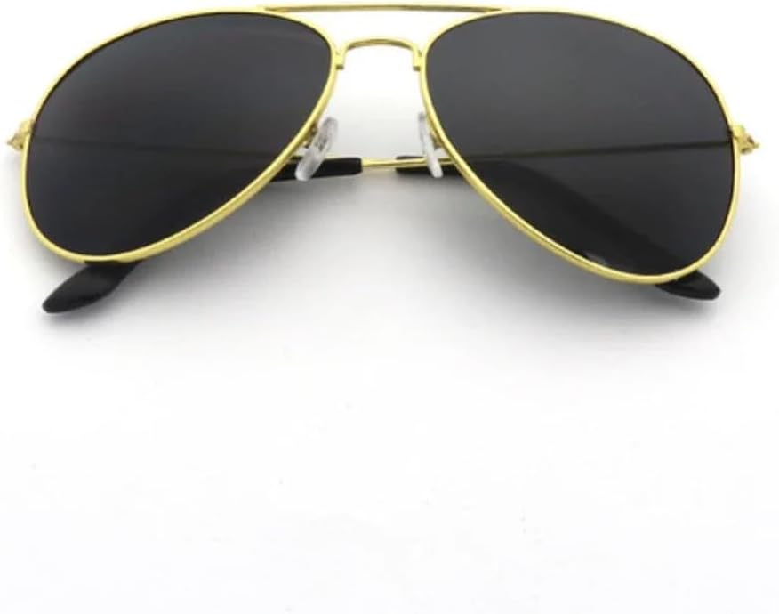 Винтажные солнцезащитные очки для мужчин и женщин в металлической оправе. Модные солнцезащитные очки для активного отдыха с защитой от УФ-излучения UV400 HYYZZC, Gold Black
Винтажные солнцезащитные очки для мужчин и женщин в металлической оправе. Модные солнцезащитные очки для активного отдыха с защитой от УФ-излучения UV400 HYYZZC, Gold Black