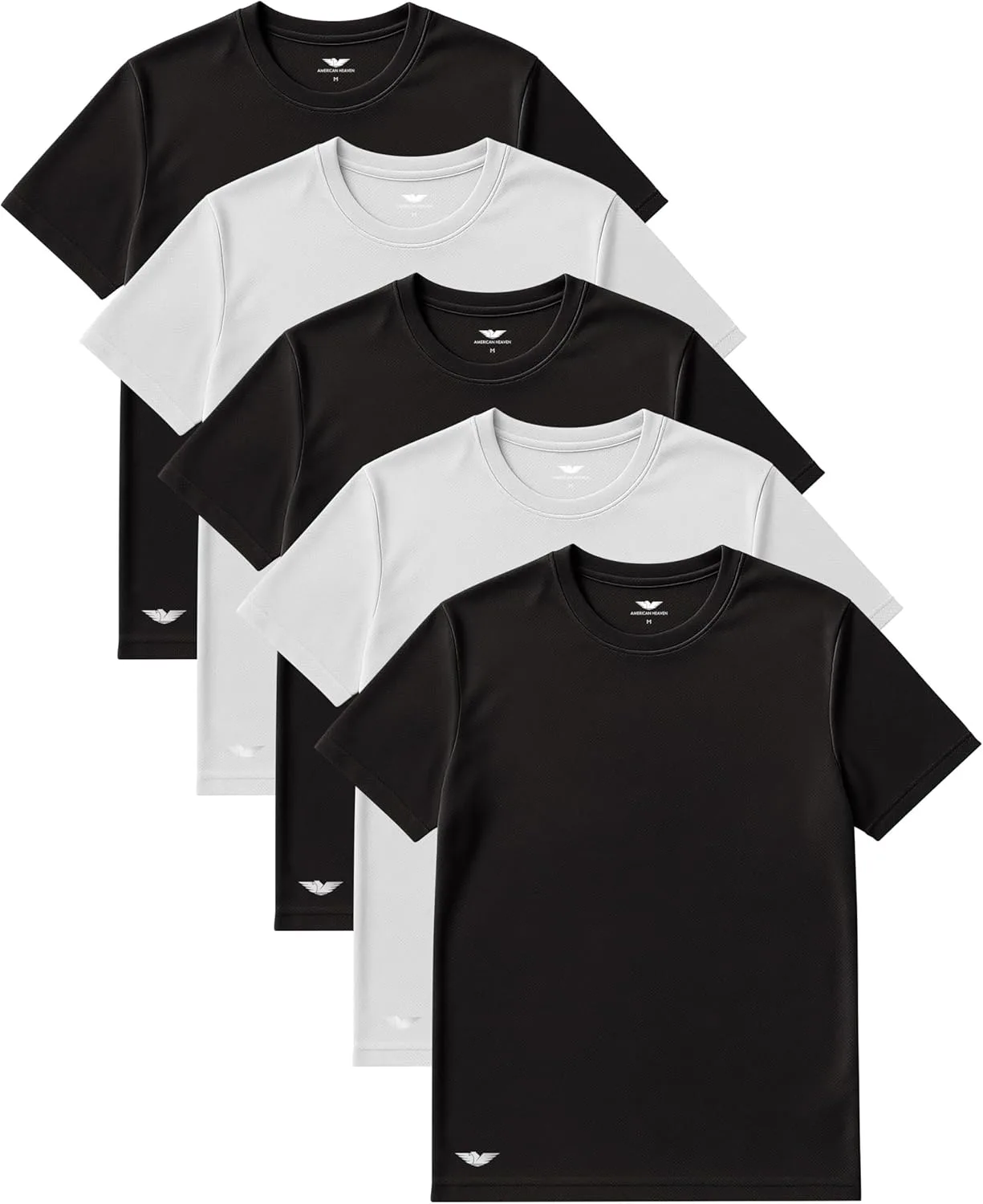 Футболка American Heaven мужская с коротким рукавом и сетчатым кроем
Футболка American Heaven мужская с коротким рукавом и сетчатым кроем