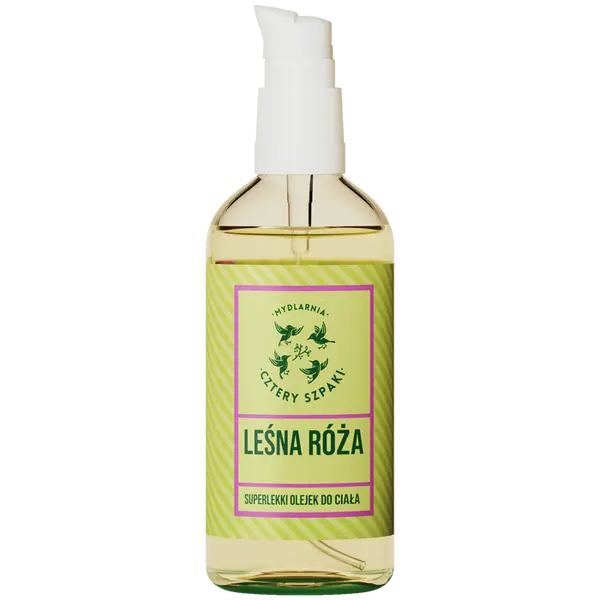 Суперлегкое масло для тела, 100 мл Mydlarnia Cztery Szpaki Leśna róża
Суперлегкое масло для тела, 100 мл Mydlarnia Cztery Szpaki Leśna róża