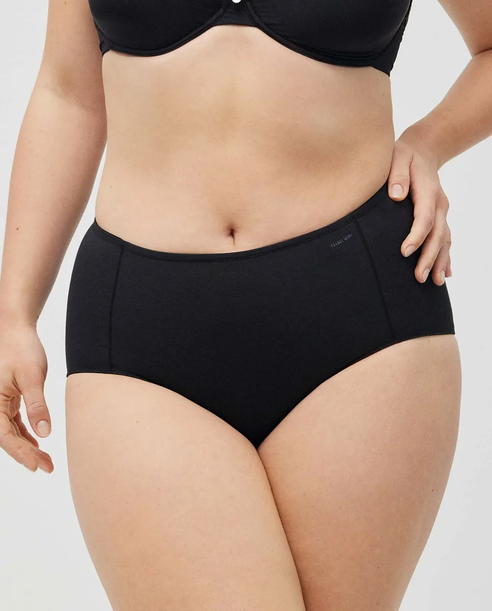 Трусы высокие компрессионные хлопковые средние Ysabel Mora, черный
Трусы высокие компрессионные хлопковые средние Ysabel Mora, черный