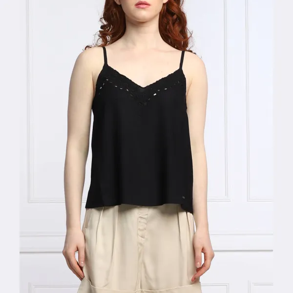 Топ стандартного кроя Pepe Jeans London, черный
Топ стандартного кроя Pepe Jeans London, черный