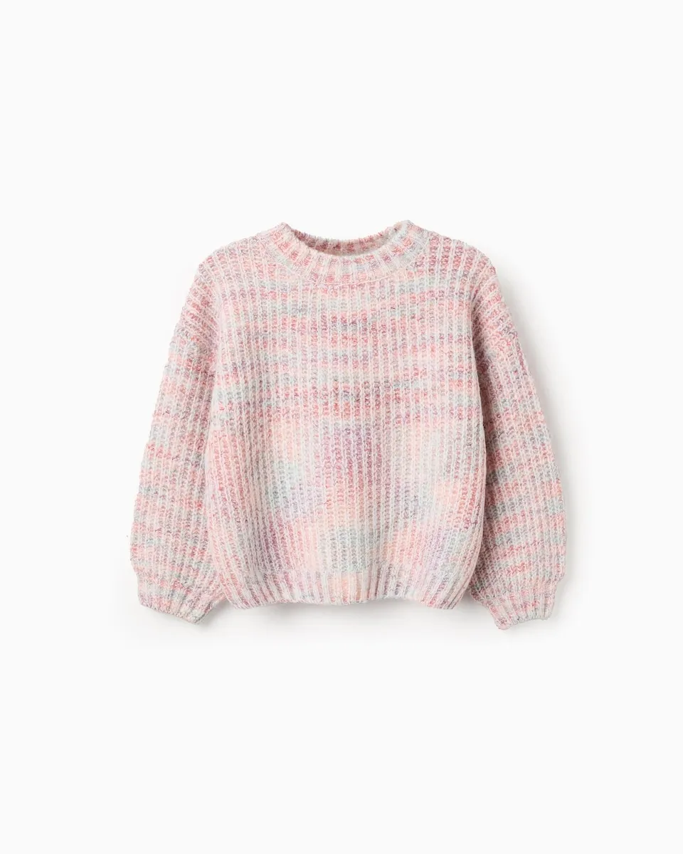 Вязаный детский джемпер с опущенными плечами Zippy, светло-розовый
Вязаный детский джемпер с опущенными плечами Zippy, светло-розовый