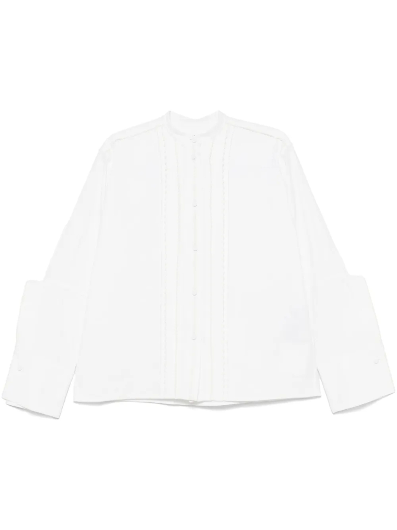 Jil Sander рубашка со складками, белый
Jil Sander рубашка со складками, белый