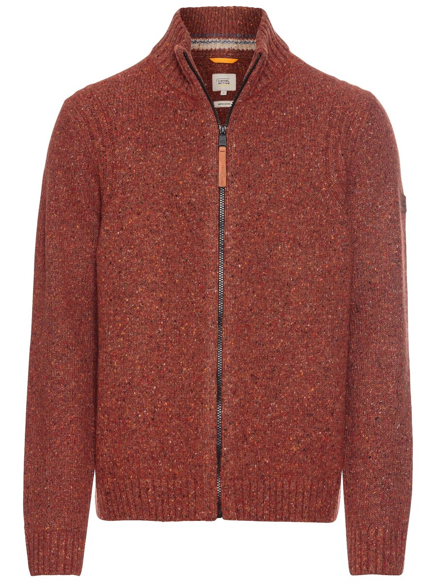 Вязаный кардиган CAMEL ACTIVE, Rusty red 
Вязаный кардиган CAMEL ACTIVE, Rusty red