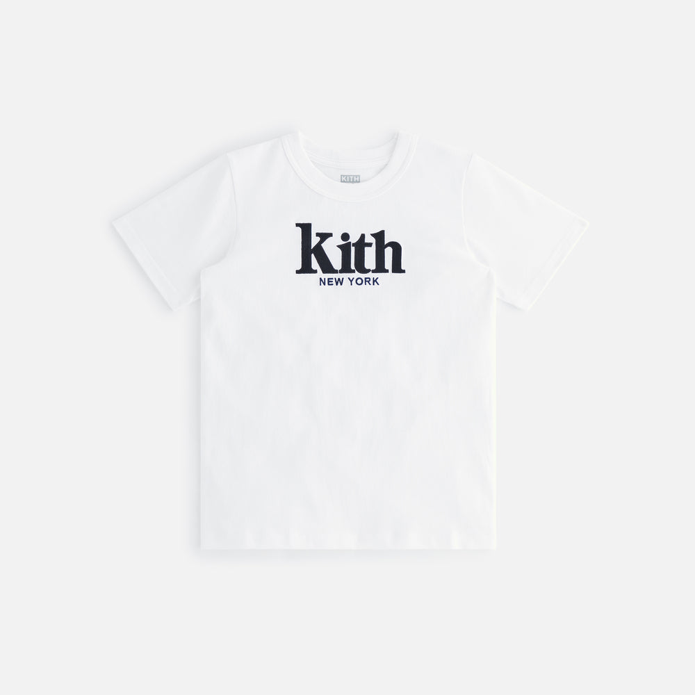 Футболка Kith Kids Classic Mott Tee, белый
Футболка Kith Kids Classic Mott Tee, белый
