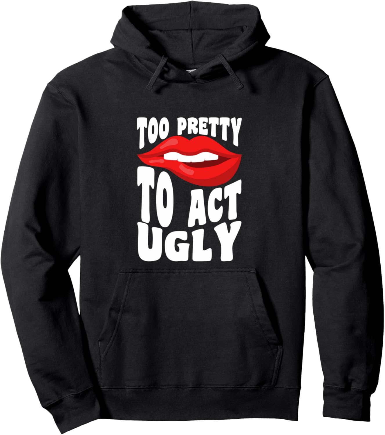 Толстовка Слишком красивая, чтобы вести себя уродливо Humorous Too Pretty To Act Ugly Apparel, черный
Толстовка Слишком красивая, чтобы вести себя уродливо Humorous Too Pretty To Act Ugly Apparel, черный