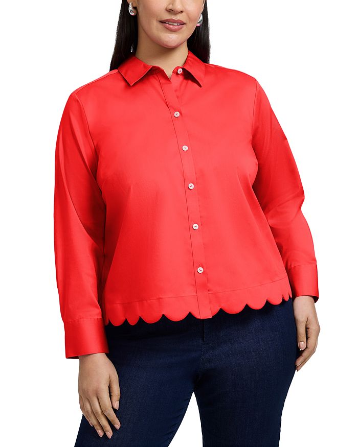 Скарлетт Рубашка с Длинным Рукавом из Матового Сатина Foxcroft Plus, красный
Скарлетт Рубашка с Длинным Рукавом из Матового Сатина Foxcroft Plus, красный