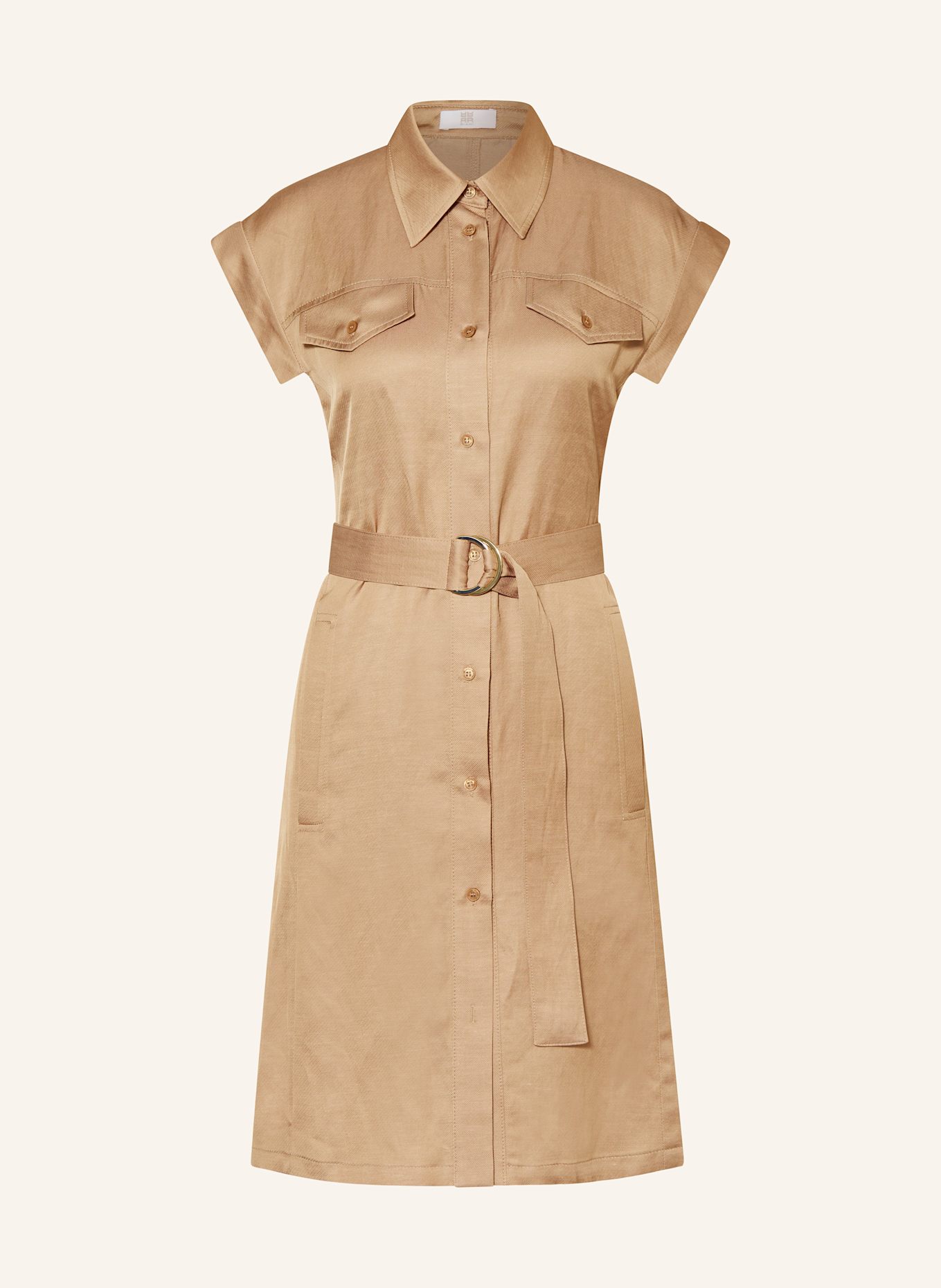 Платье-Рубашка со льном Riani, коричневый
Платье-Рубашка со льном Riani, коричневый