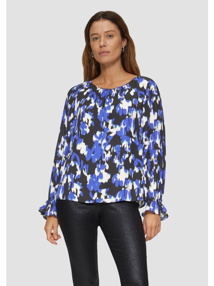 Блуза s.Oliver BLACK LABEL Bluse langarm, цвет Blau-schwarz
Блуза s.Oliver BLACK LABEL Bluse langarm, цвет Blau-schwarz