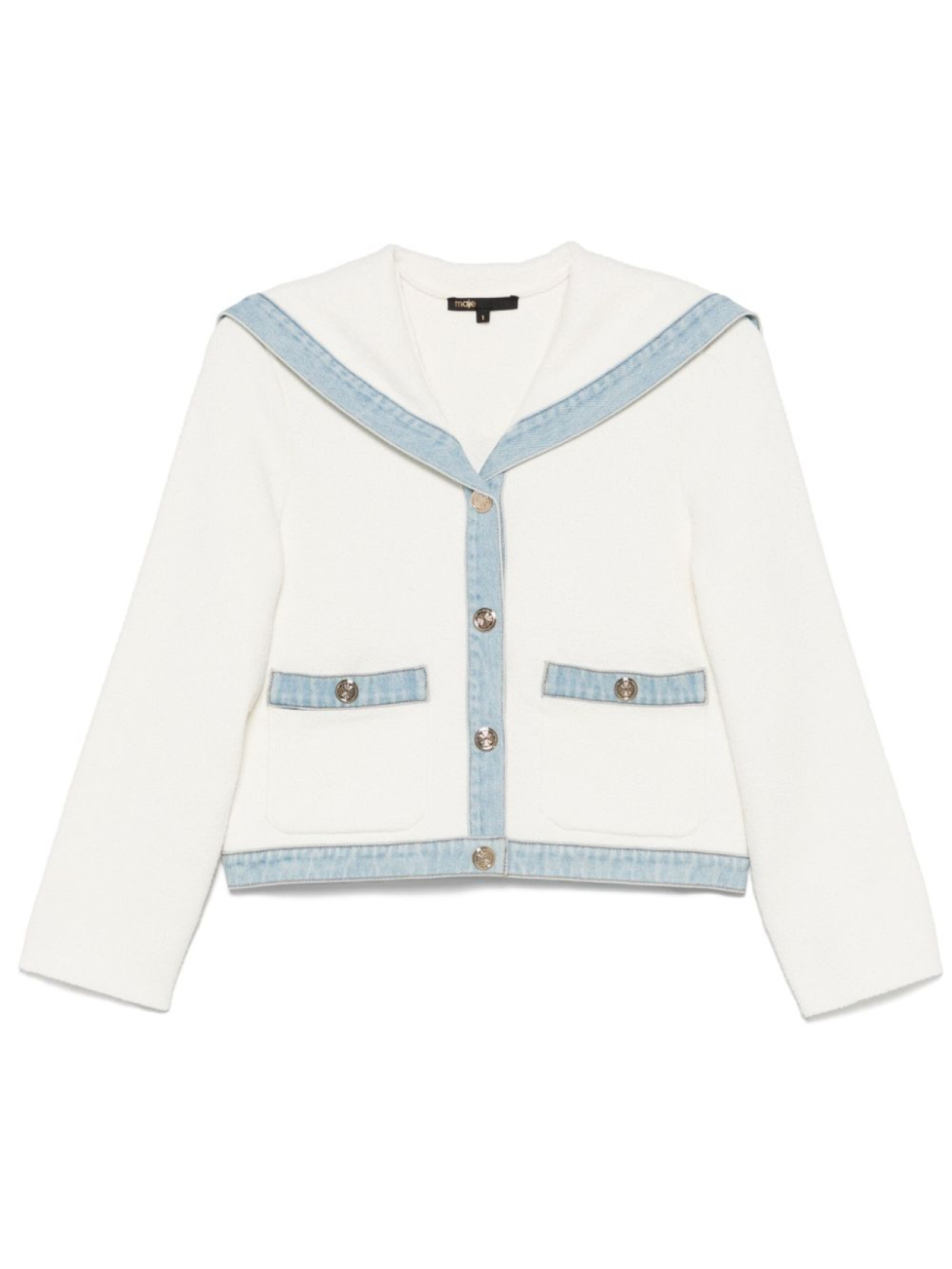 Maje кардиган из ткани букле, белый
Maje кардиган из ткани букле, белый