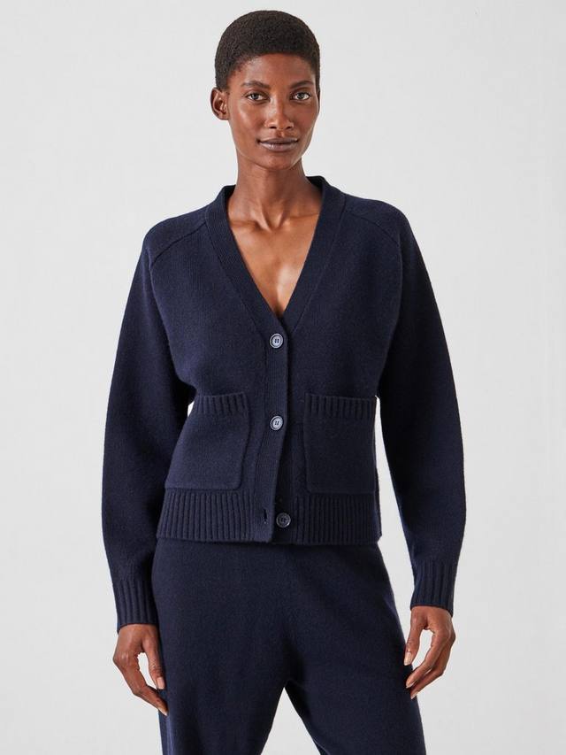 Кардиган из чистой шерсти мериноса daisy HUSH, темно-синий
Кардиган из чистой шерсти мериноса daisy HUSH, темно-синий