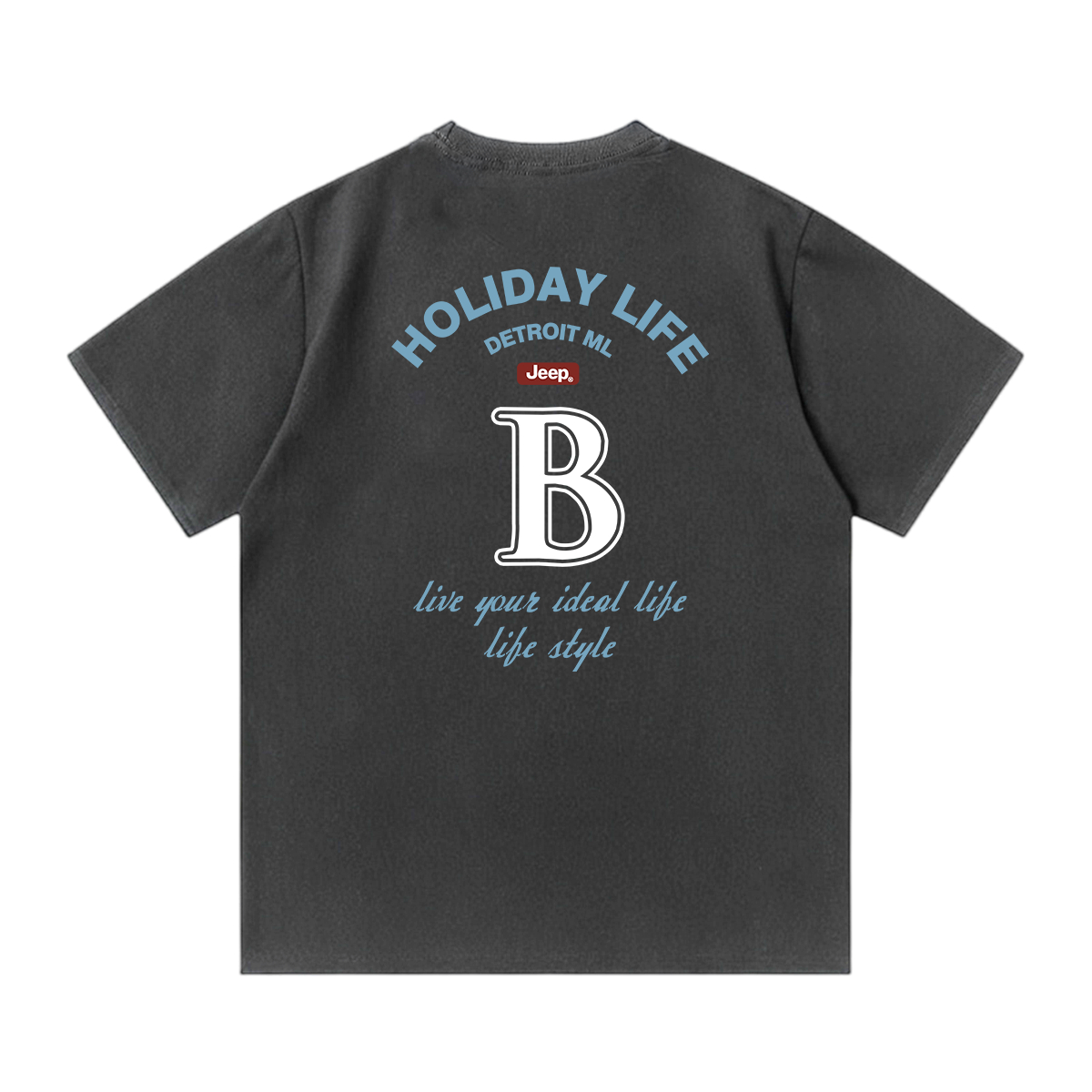 Футболка для школьников с круглым вырезом Moderate Jeep, темно-серый
Футболка для школьников с круглым вырезом Moderate Jeep, темно-серый