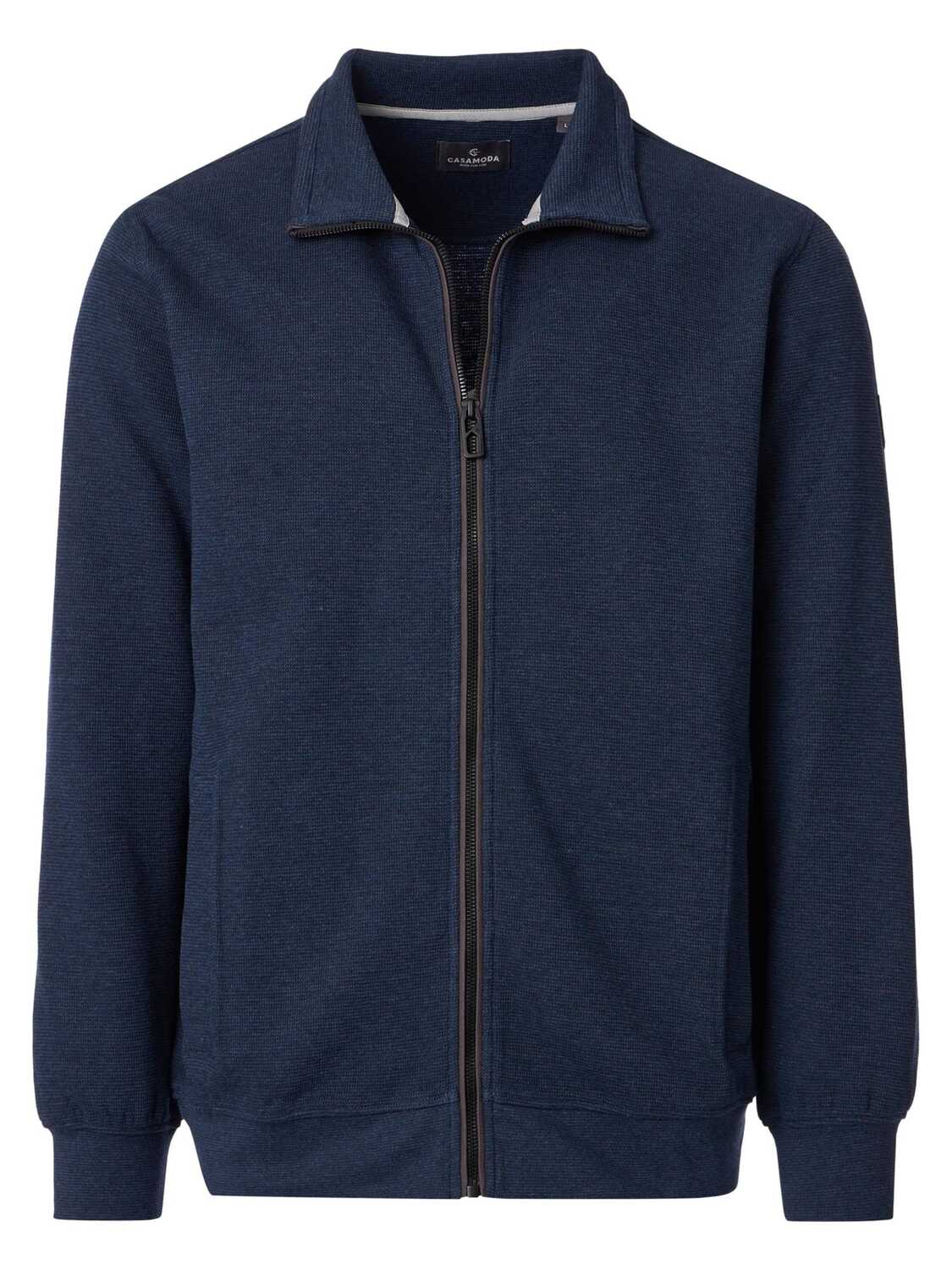 CASAMODA Толстовка с молнией 'Basic' в темно-синем цвете
CASAMODA Толстовка с молнией 'Basic' в темно-синем цвете
