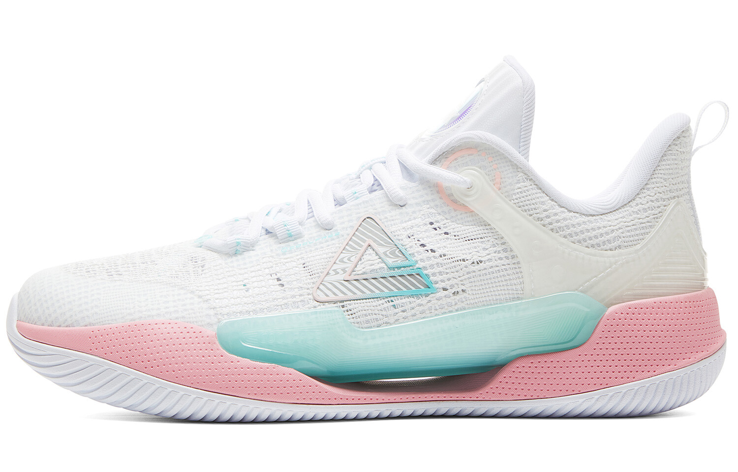 Баскетбольные кроссовки мужские с низким верхом, большие, белые/розовые Peak
Баскетбольные кроссовки мужские с низким верхом, большие, белые/розовые Peak