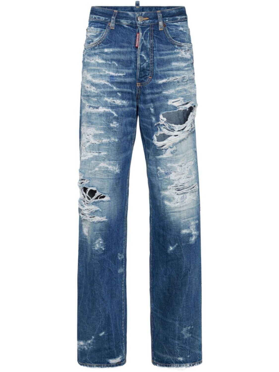 DSQUARED2 джинсы San Diego с эффектом потертости, синий
DSQUARED2 джинсы San Diego с эффектом потертости, синий