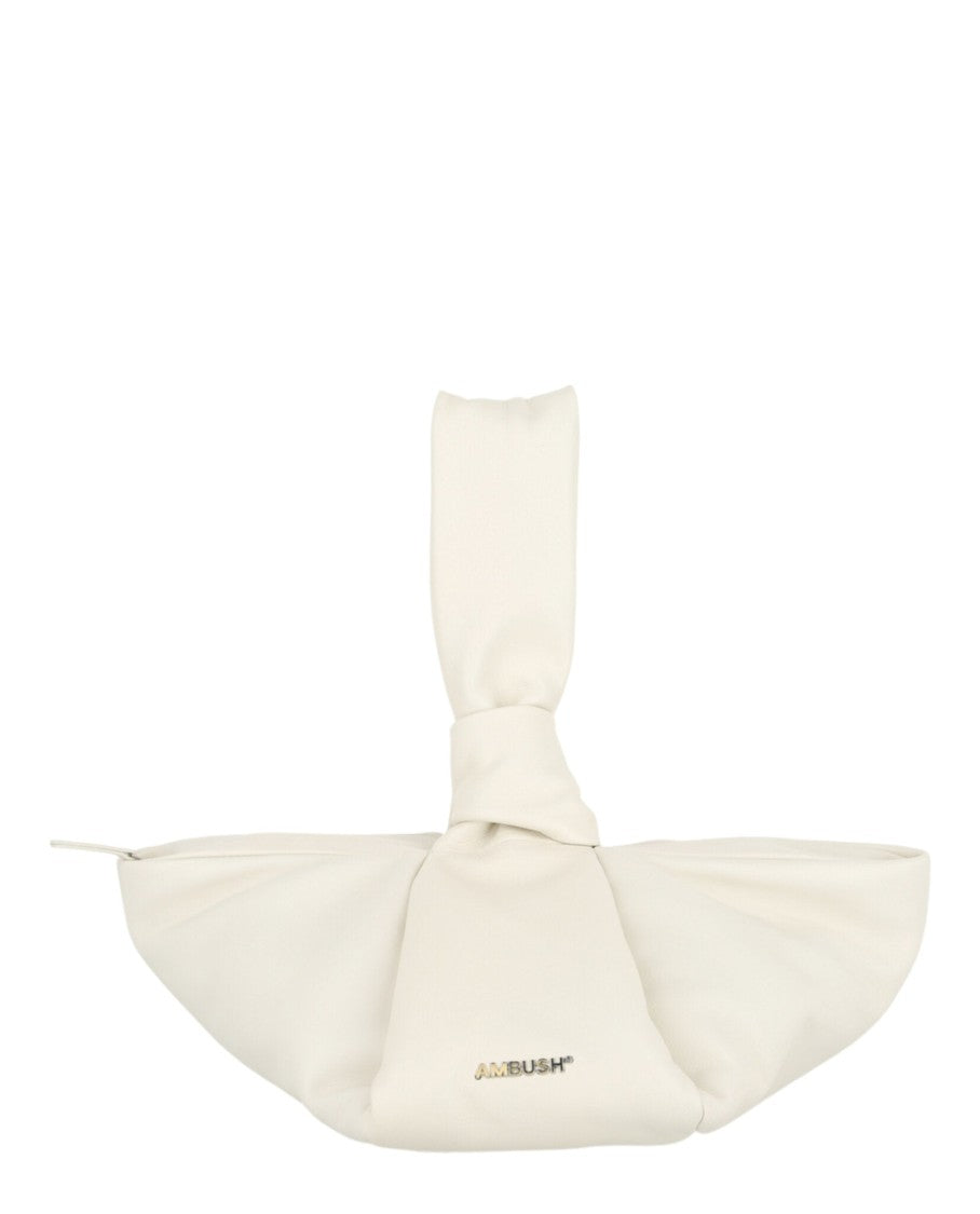 Сумка с кожаной ручкой и закручивающейся верхней частью AMBUSH, Neutrals
Сумка с кожаной ручкой и закручивающейся верхней частью AMBUSH, Neutrals