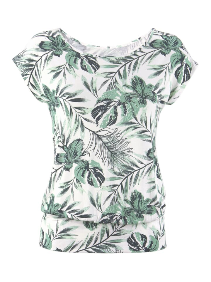 Футболка LASCANA, цвет weiß/grün
Футболка LASCANA, цвет weiß/grün