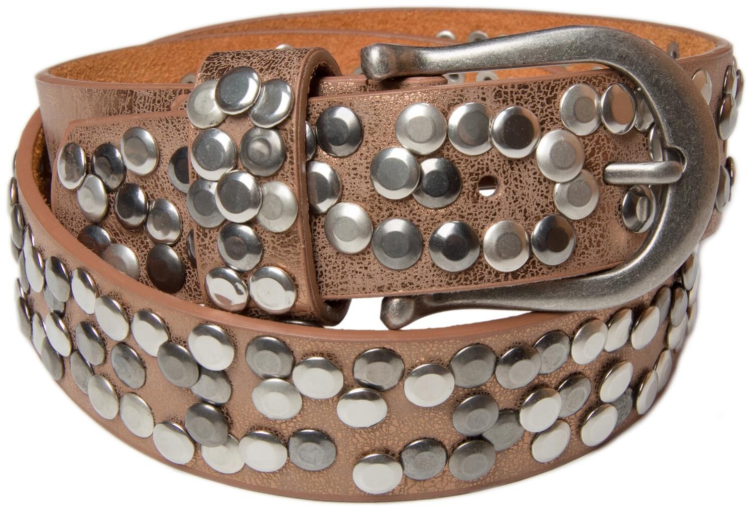 Ремень styleBREAKER Nieten, бронзовый
Ремень styleBREAKER Nieten, бронзовый