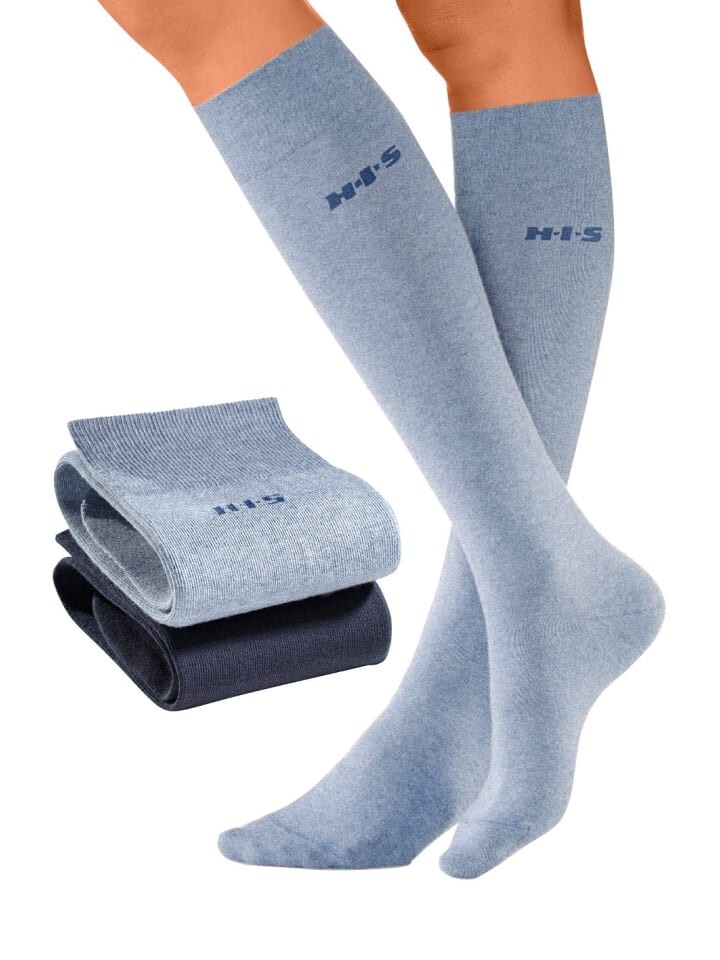 Носки HIS Kniestrümpfe, цвет marine, jeans
Носки HIS Kniestrümpfe, цвет marine, jeans