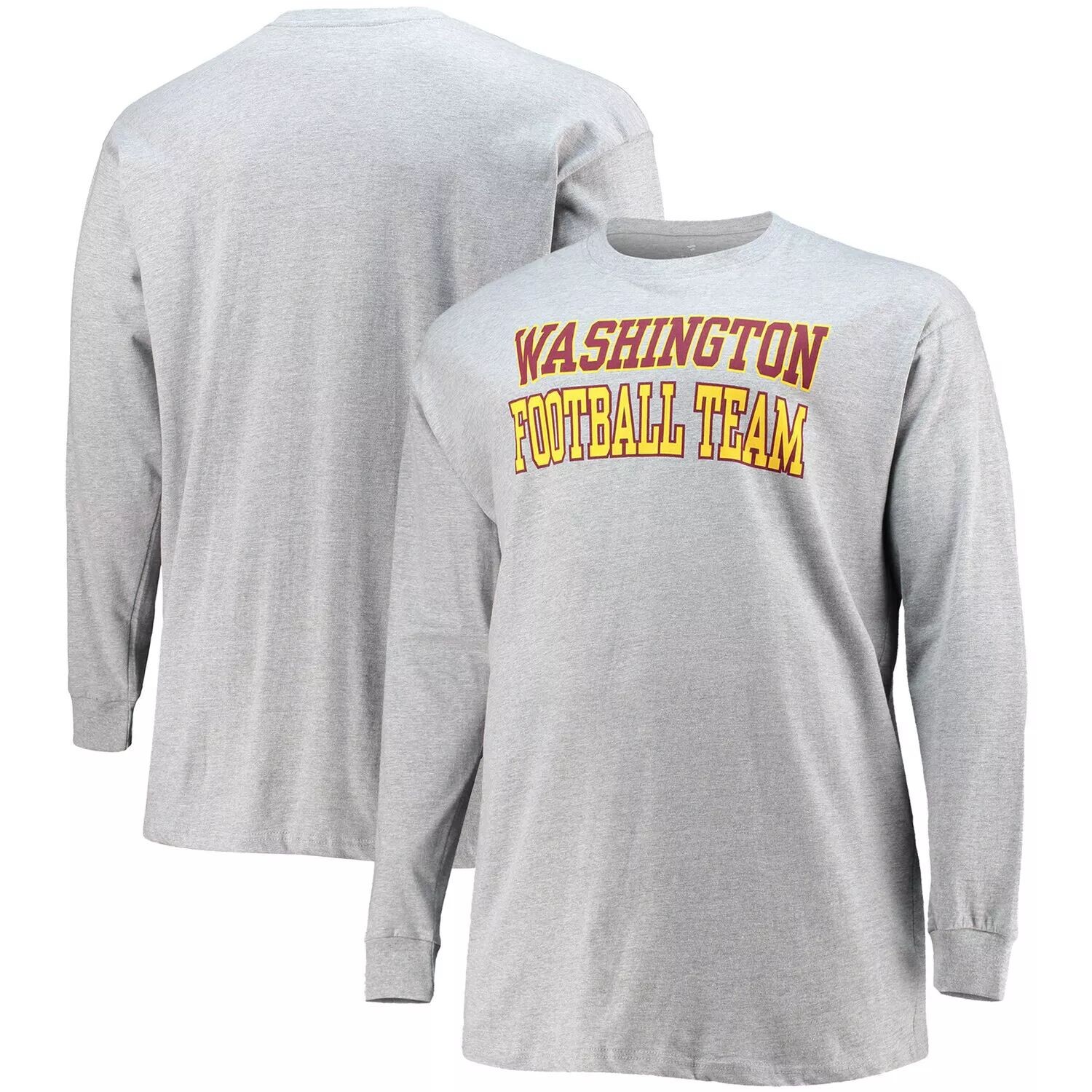 Мужская серая футболка с логотипом Washington Football Team Big & Tall Practice с длинными рукавами Fanatics, Серый, Мужская серая футболка с логотипом Washington Football Team Big & Tall Practice с длинными рукавами Fanatics
Мужская серая футболка с логотипом Washington Football Team Big & Tall Practice с длинными рукавами Fanatics, Серый, Мужская серая футболка с логотипом Washington Football Team Big & Tall Practice с длинными рукавами Fanatics