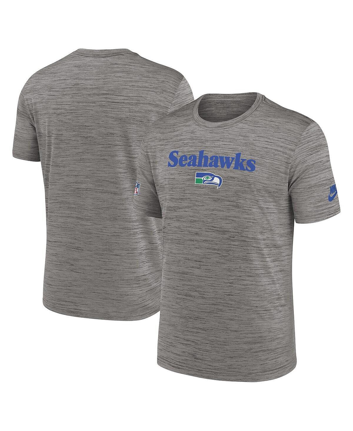 Мужская футболка цвета Heather Charcoal Seattle Seahawks Throwback Sideline Performance Nike
Мужская футболка цвета Heather Charcoal Seattle Seahawks Throwback Sideline Performance Nike